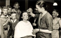 VINTAGE POSTCARD The Yorkshire Post Children theater