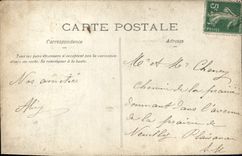 Real photo Children Neuilly Pleasure