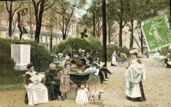 REPRO Paris Montholon Public garden