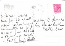 MODERN CARD Firenze Big shot Santa Triniti Santa Trinita Bridge