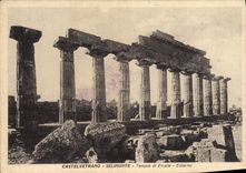 MODERN CARD Castelvetrano Selinunte Tempio Di Ercole Esterno