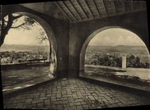 CPM Cap d'Antibes Notre Dame De La Garoupe Le Porche De La Chapelle