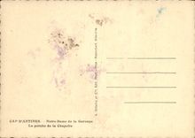 CPM Cap d'Antibes Notre Dame De La Garoupe Le Porche De La Chapelle