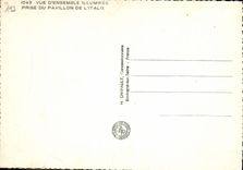 CPM Exposition Internationale Paris 1937