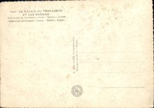 CPM Exposition Internationale Paris 1937