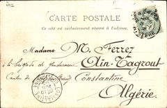 VINTAGE POSTCARD the Woman Lawyer My Consulting-room East Besieges By the Public Which Finds In My Councils Judges Justice