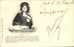 VINTAGE POSTCARD the Woman Lawyer Also To be Mother Is necessary It Tronver Initially Fortune Judges Justice