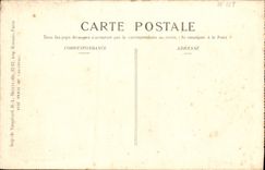 VINTAGE POSTCARD Guerre On the Face villa Splits Militaria North wind