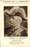 CPA Emprunt De La Liberation Les Vainqueurs De La Marne Gal Curieres de Castelnau Militaria 