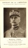 VINTAGE POSTCARD Loan Of the Release Winners Of the Marne Marshal Foch Militaria