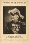 CPA Emprunt De La Liberation Les Vainqueurs De La Marne Marechal Joffre Rivesaltes Militaria