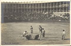 CPA La Puntilla Corrida Taureau