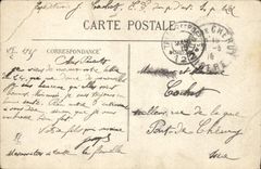 Vida de la POSTAL de la VENDIMIA en la cara el taller del sastre de Militaria