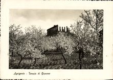 VINTAGE POSTCARD Agrigenta Tempia Di Giunone