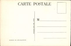 POSTAL de la VENDIMIA dada de las decoraciones de Militaria