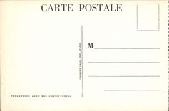 CPA Infanterie avec ses chenillettes Militaria