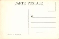 CPA Bivouac En Montagne Militaria 