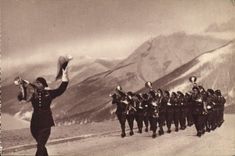 CPA Fanfare de Chasseurs Alpins Militaria 