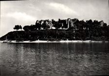 MODERN CARD Sirmione Shingles archeologica delle Cave di Catullo Veduta di Lago