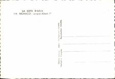CPM Monaco Le Quai Albert 1er
