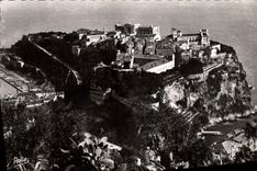 MODERN CARD the Rock of Monaco