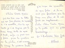 MODERN CARD the oceon resplendit under its vast cloud the wave