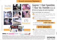 CPM Grand concours Siemens