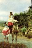 MODERN CARD Tafira Gran canaria Watchtower of Bandama Camel Folklore