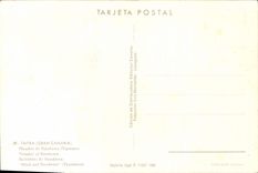 MODERN CARD Tafira Gran canaria Watchtower of Bandama Camel Folklore