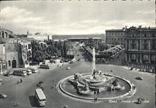 POSTAL Roma Piaza LED Esedra de la VENDIMIA