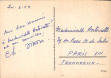 VINTAGE POSTCARD Bad Mergentheim Marktplatz