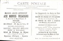 VINTAGE POSTCARD Tom Thumb the Ogre seizes one of the Enfnats Poor