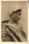 VINTAGE POSTCARD Tunisia Child