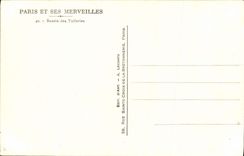 CPA Paris Et Ses Merveilles Bassin des Tuileries