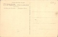 CPA Paris Le palais de Trocadero