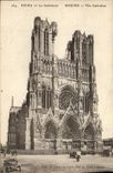 CPA Reims La Cathedrale