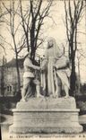 CPA Chaumont Monument Franco Americain Militaria