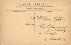 POSTAL París de la VENDIMIA a la mañana con los mercados centrales