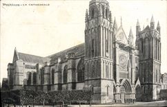 CPA Poitiers La Cathedrale