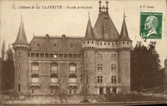 CPA Chateau de La Clayette Facade Principale