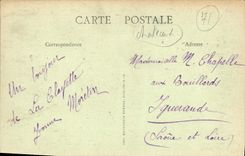 VINTAGE POSTCARD Castle of the Sieve Principal Frontage