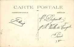 CPA Villefranche sur Mer Une Rue obscure