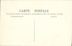 VINTAGE POSTCARD Castle of Chastellux Main courtyard