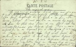 POSTAL Treport de la VENDIMIA antes del puerto y de la ciudad del barco