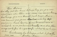 POSTAL Conflans co de la VENDIMIA. Panorama de Honorine cerca del castillo