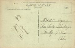 VINTAGE POSTCARD Epernay Town hall