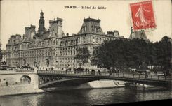 CPA Paris Hotel De Ville