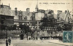 CPA Paris Le Musee De Cluny