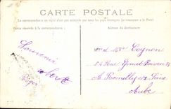 VINTAGE POSTCARD Chigny the Roses Panorama of the Pommercy Castle