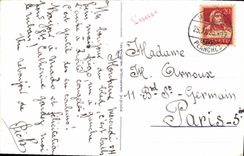 CPA Montreux et Dents du Midi